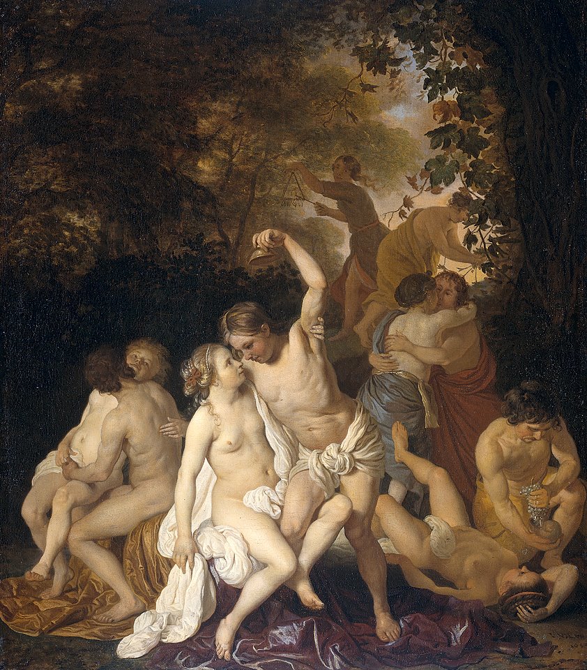 Bacchic Scene by Jacob van Loo